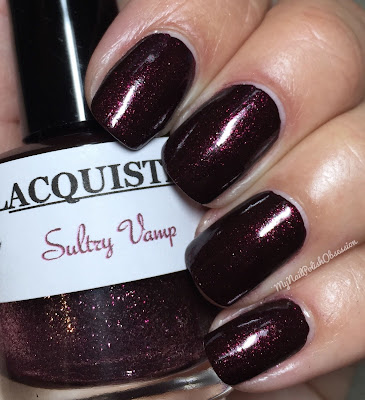 Lacquistry Nail Polish Vamps Group Customs; Sultry Vamp
