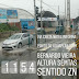 Ponto de aquaplanagem na Bernardo Vieira altura do SEMTAS sentido Norte