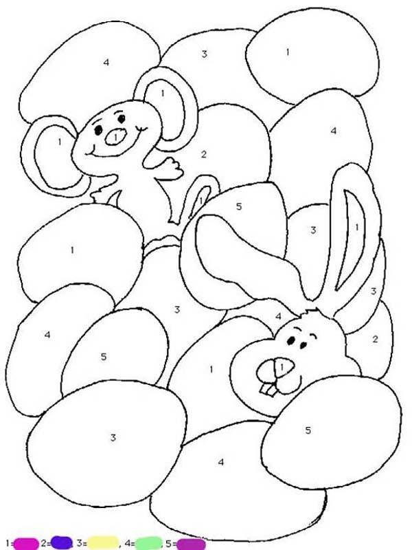 easter bunny coloring pages online - photo #7