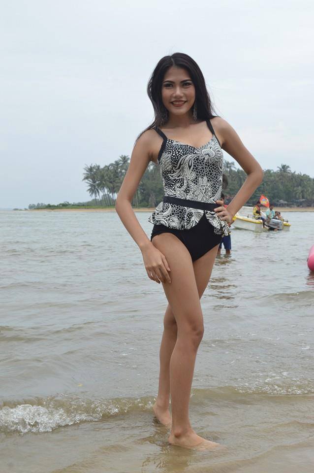Miss Universe Myanmar 2015 & 2016 Contestants in Chaung Thar