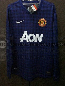 Leaked Manchester United 2012 / 13 Jersey Design ! ~ Here & There