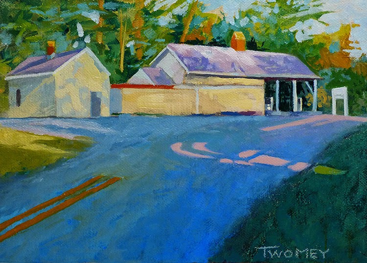 Earlysville General Country Store, oil by Twomey