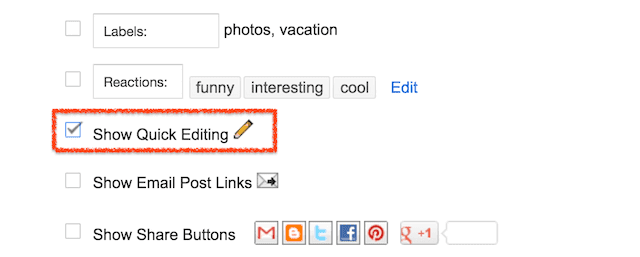 Remove Quick Edit (Blogger) Remove Quick Edit (Blogger)