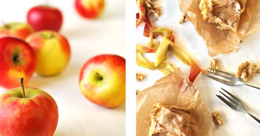 Herzfutter | Food-Blog : Apfelkuchen mit Zimtbaiser
