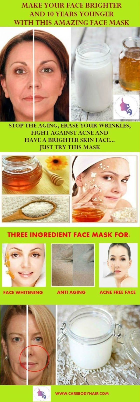 GET YOUR 10 YEARS YOUNGER, BRIGHTER AND ACNE FREE FACE WITH THIS DIY