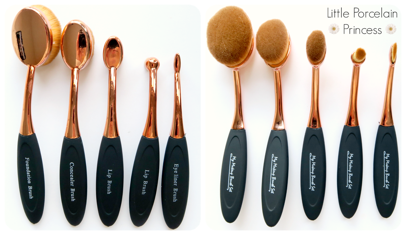 Little Porcelain Princess Provided for Review My Brush Set