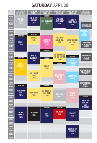 Classic Film Observations & Obsessions: My 2018 TCM Film Festival Schedule!