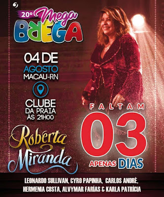 FALTAM 3 DIAS PRA MAIOR FESTA BREGA DO ESTADO