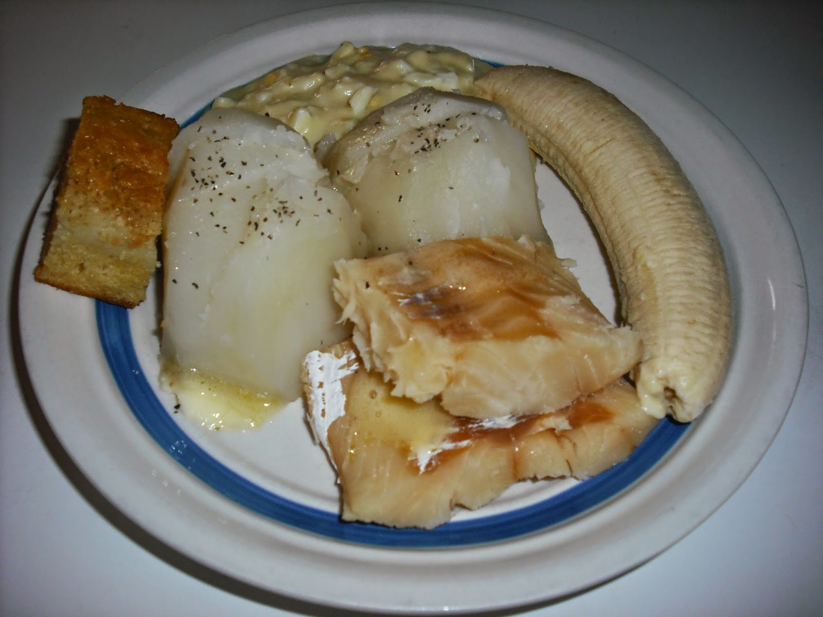 Recipe Marketing : Cod Fish And Banana Breakfast