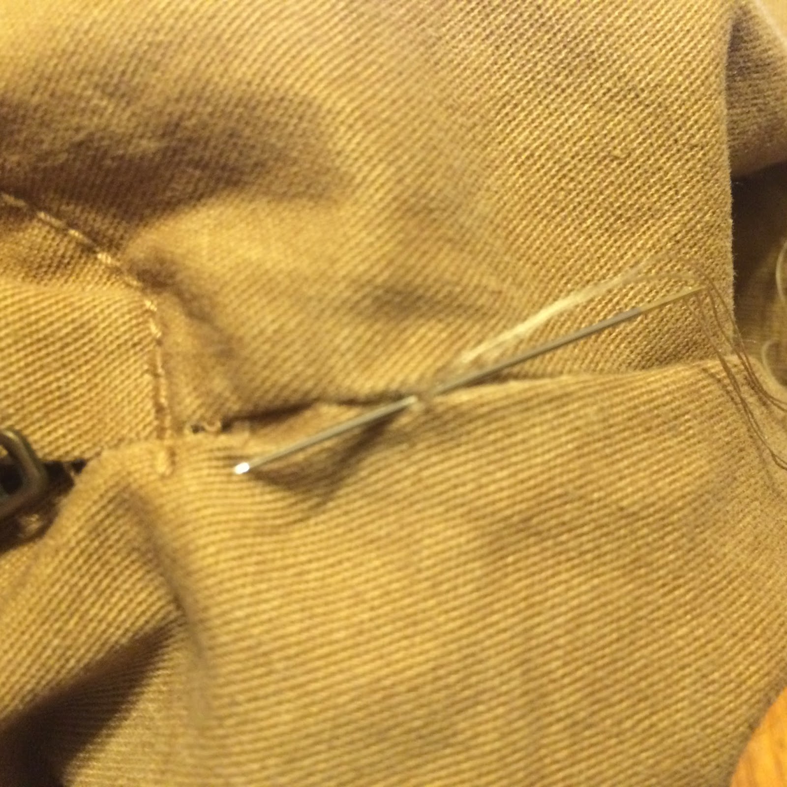 Debby Brown Quilts How to Mend Pants