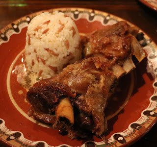 Three of us had the Lamb in the Oven, with A on Shashlak Three of us had the Lamb in the Oven, with A on Shashlak