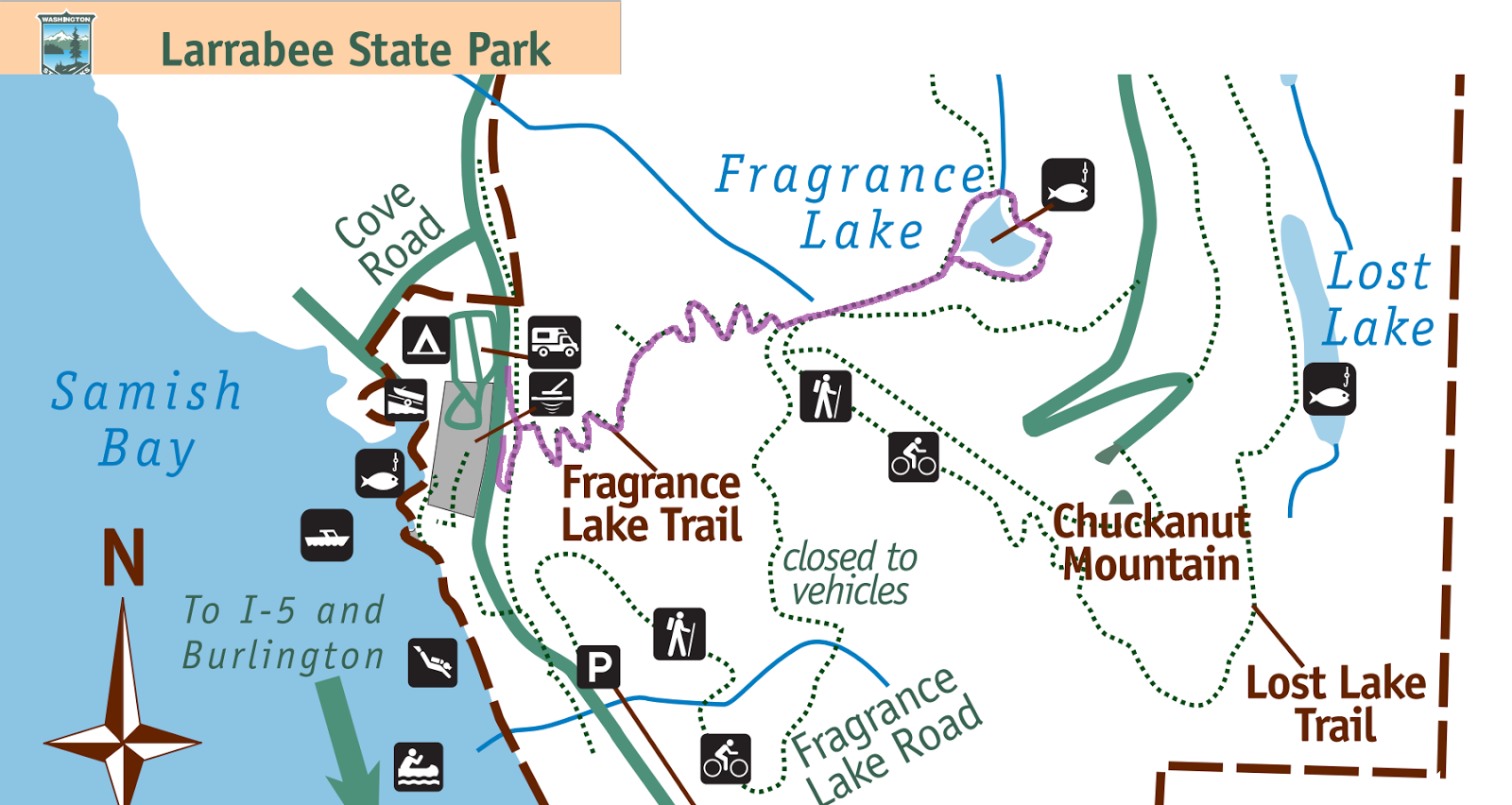 Gone Fishin' - Fragrance Lake - Islands to Mountains
