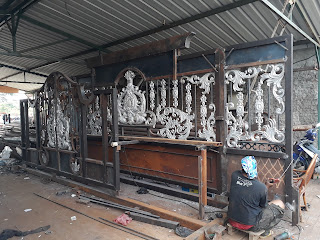 Pagar Besi Tempa Pagar Klasik, Pagar Mewah, Pagar Antik, Gerbang Pagar