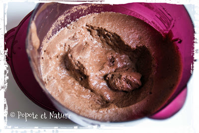 Mousse aux deux chocolats au jus de pois chiches © Popote et Nature