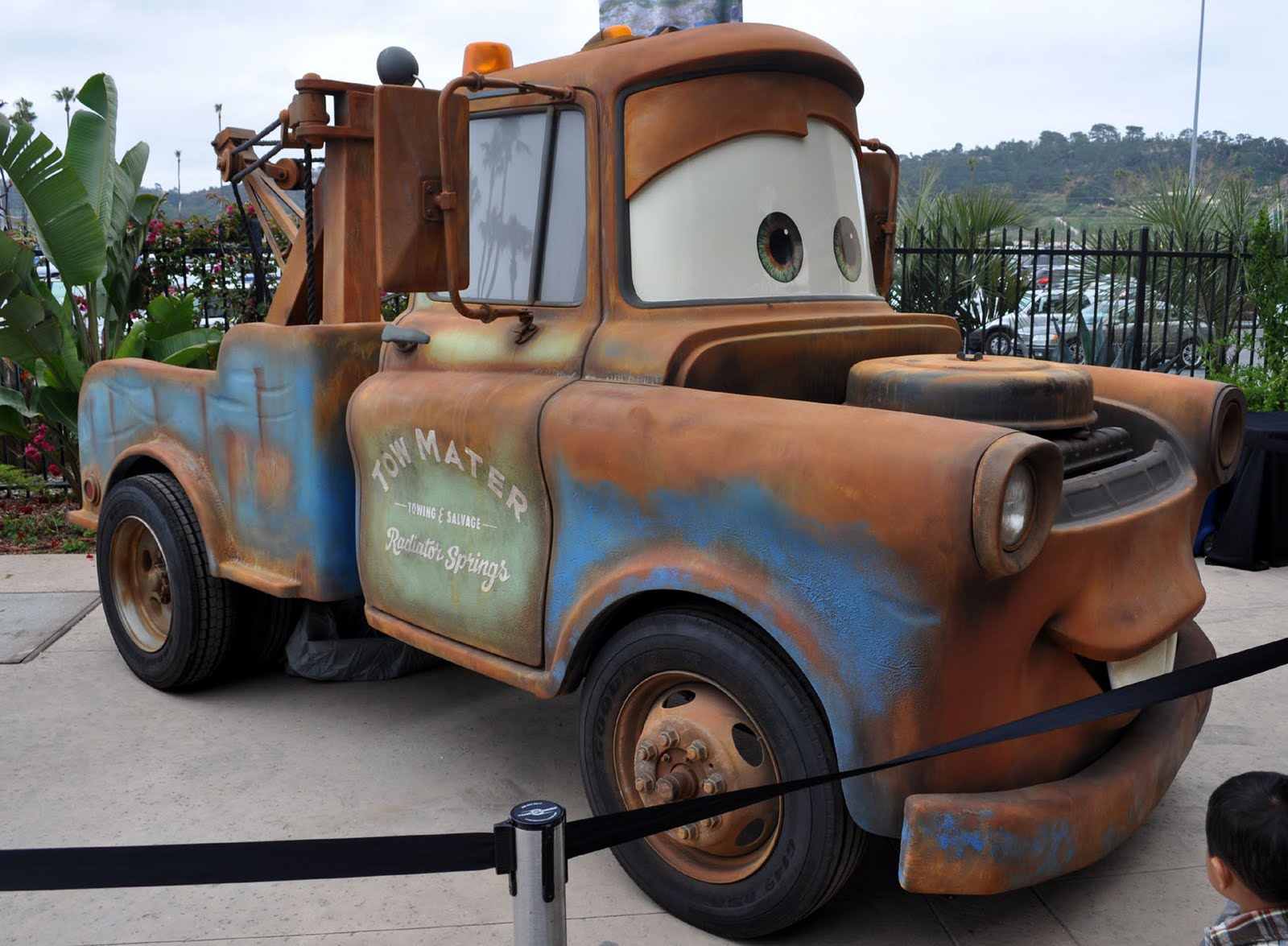 You've got one day left to see Tow Mater, Lightning McQueen, and Finn ...