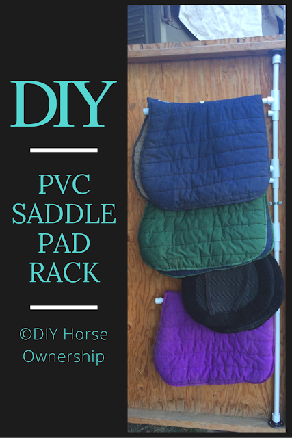 DIY: How to make a swiveling PVC Saddle Pad Rack