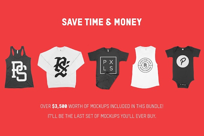 Download 1500 Premium Apparel Mockups Bundle For Clothing Mockup Needs PSD Mockup Templates