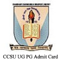 CCSU Admit Card