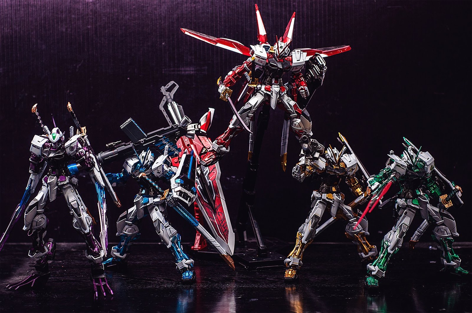 Custom Build MG 1/100 Gundam Astray Team