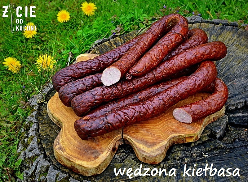 ŻYCIE OD KUCHNI WĘDZONA KIEŁBASA DOMOWA