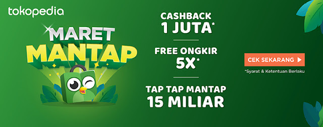 Promo Maret Tokopedia Promo Maret Tokopedia
