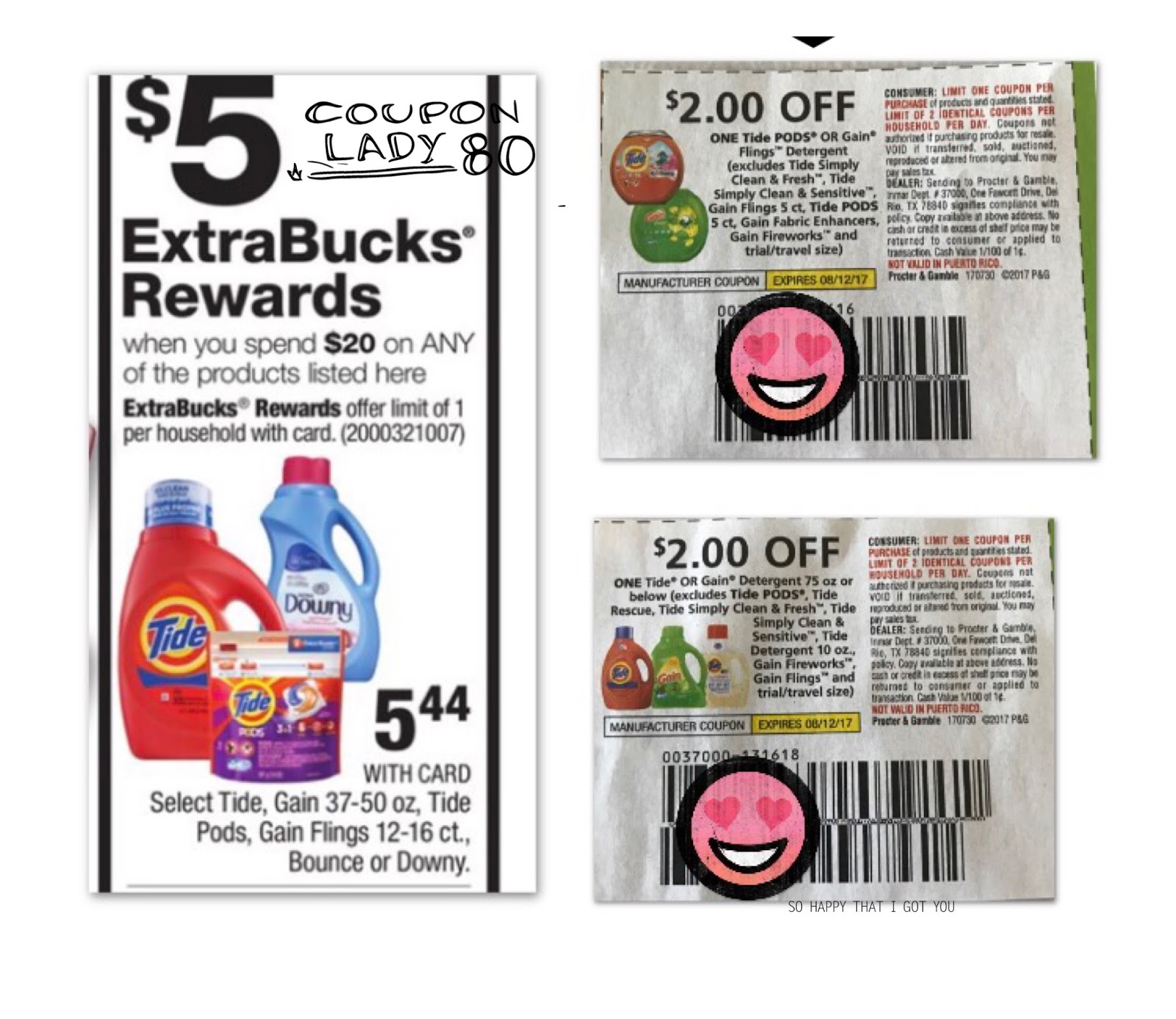 CouponLady80 Tide Deal