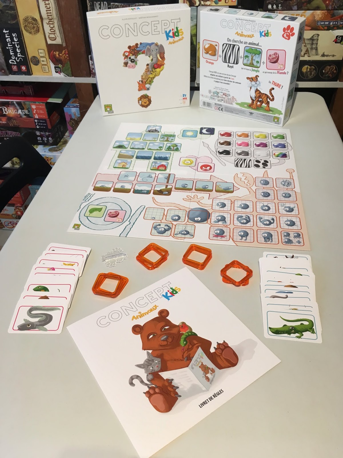 Des Jeux Une Fois: Concept Kids Animaux