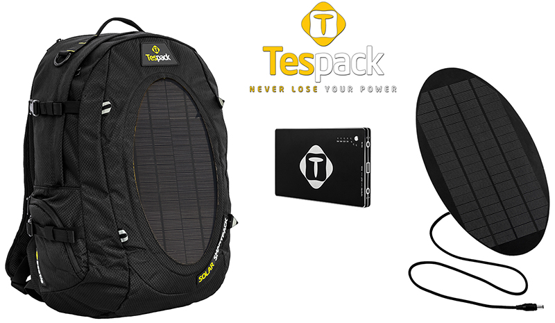 Рюкзак с солнечной батареей | Tespack