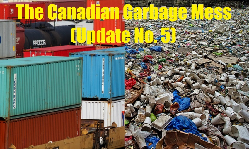 Thoughts to Promote Positive Action... The Canadian Garbage Mess