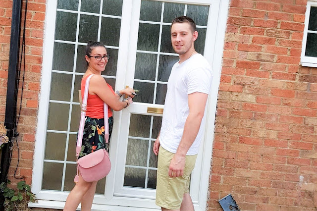 Home | Moving Day - the moment we opened the door!