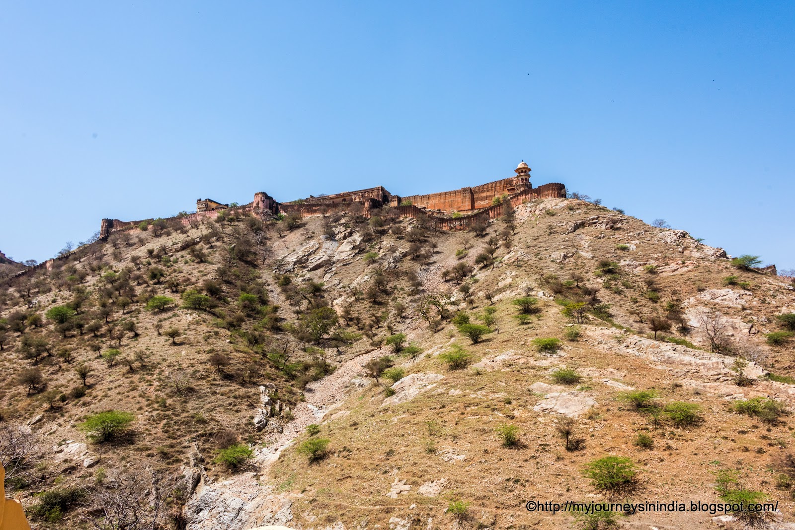 Jaigarh Fort View from Amer Fort Jaipur