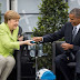 Obama gets rock-star welcome in Berlin, praises Merkel 