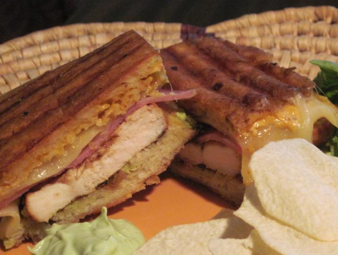 Sheilah's Kitchen Spicy Chipotle Chicken Panini