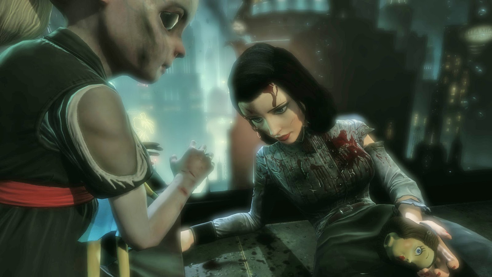 BioShock Infinite Elizabeth Cosplay Girl Photo Art - Claire Sea