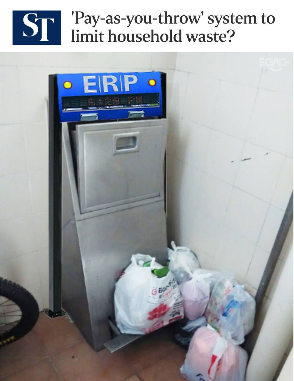 If Only Singaporeans Stopped to Think NEA's payasyouthrow rubbish