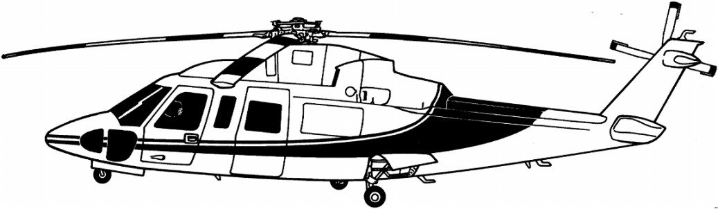 Gambar Mewarnai Helikopter