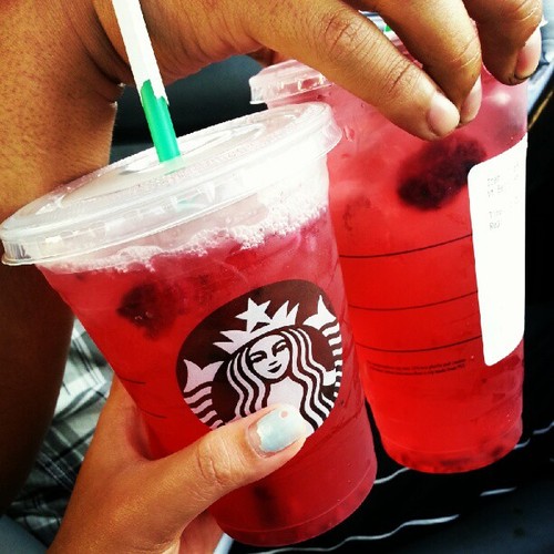 Project 21 Very Berry Hibiscus Tea from Starbucks