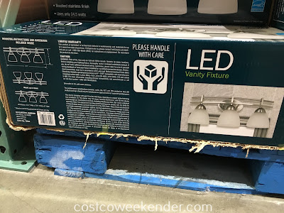 Costco 1052286 - Feit Electric LED Vanity Fixture - great for any home's bathroom