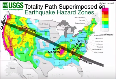 North Carolina Fault Lines Map