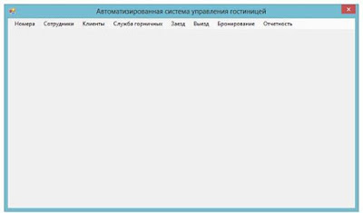 Курсовая работа по теме Разработка базы данных 'Гостиница'