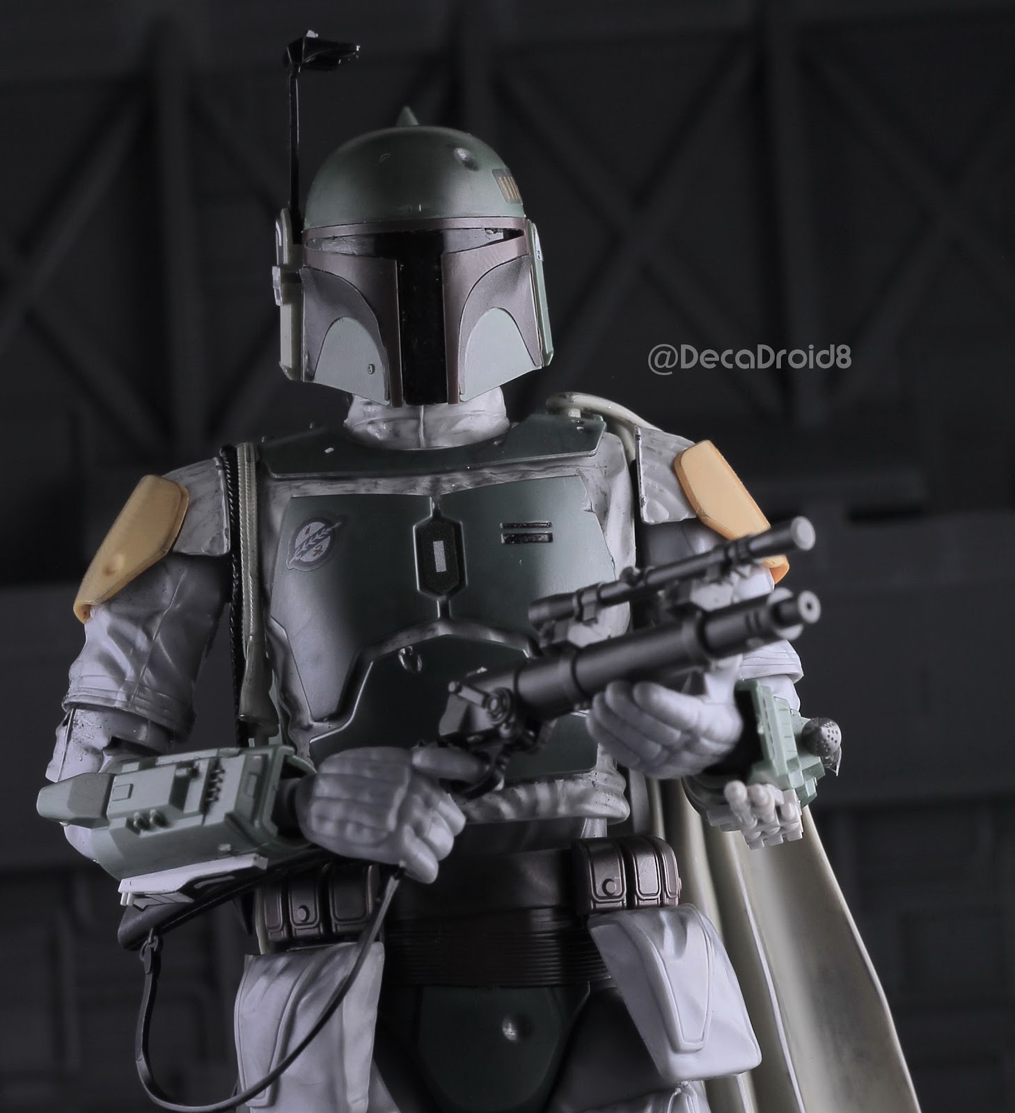 [Bandai Model Kit] Star Wars Boba Fett 1/12 Scale Review | DecaDroid8