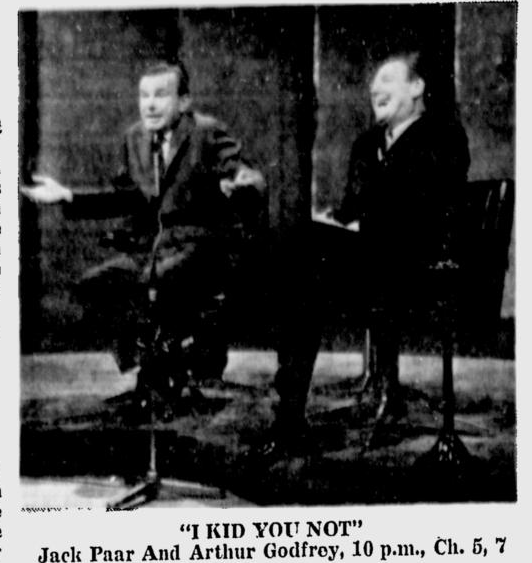 Classic Television The Tonight Show with Jack Paar Debut