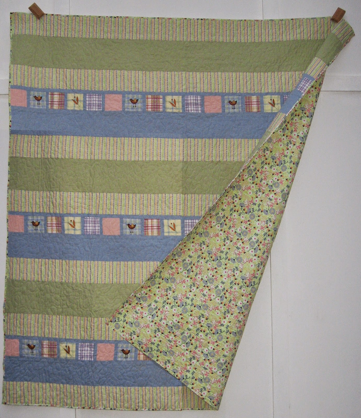 Quiltifications Curtain to Quilt