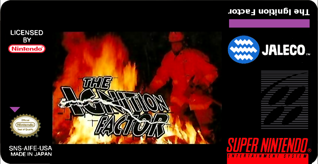 Super Nintendo Labels The Ignition Factor