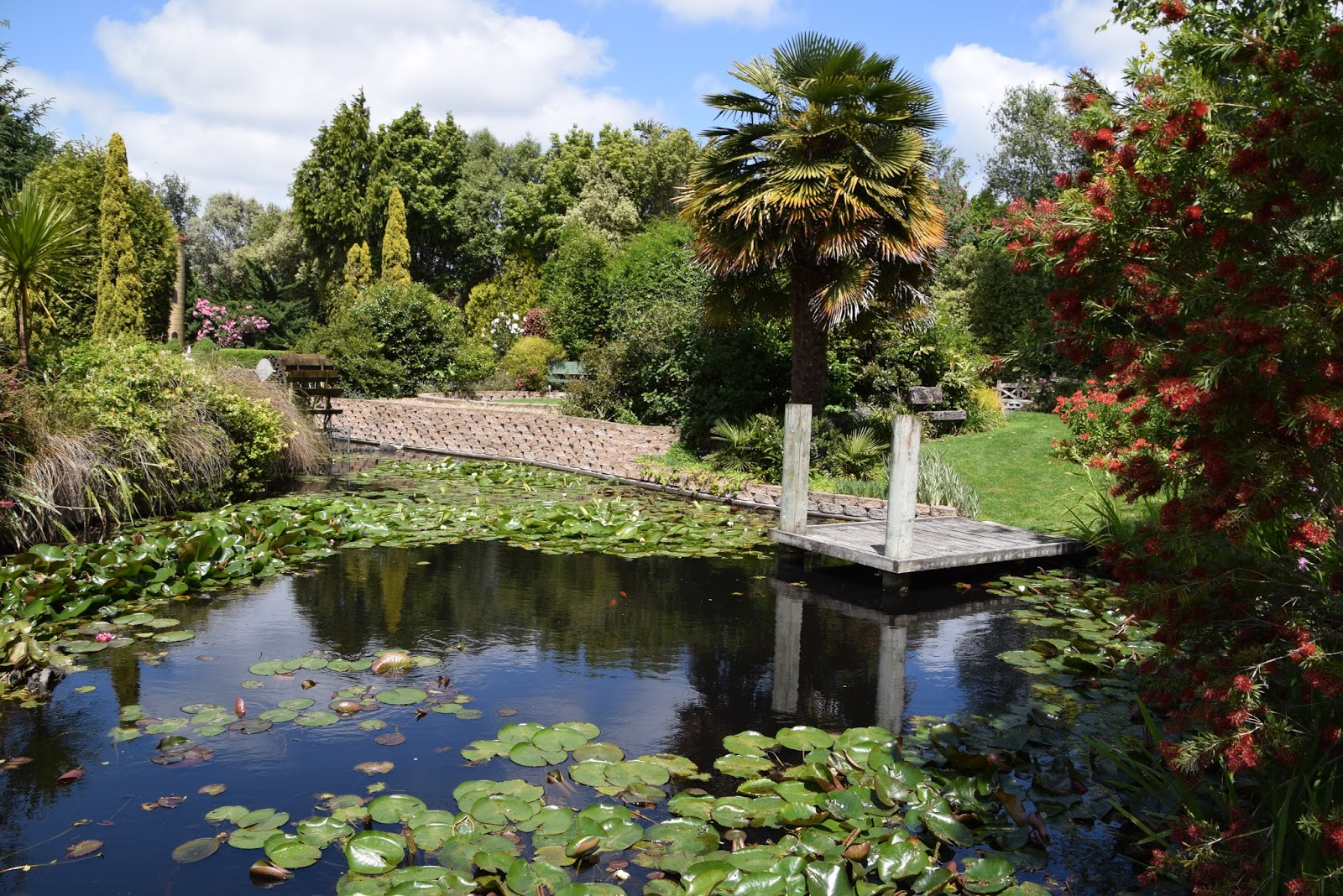 Love and Happiness Ngatea Water Gardens, New Zealand