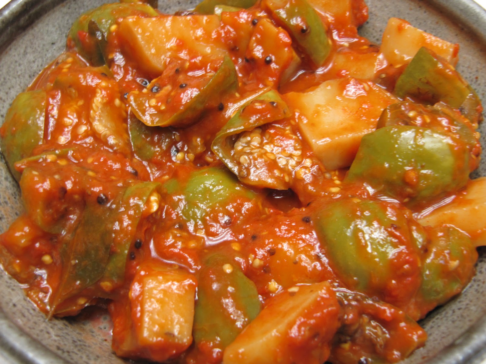 Creative with clay Pottery by Charan Sachar Indian recipe Eggplant