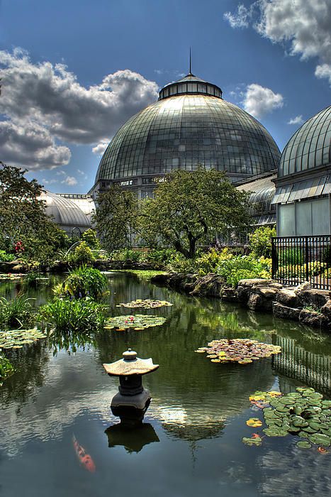 Detroit´s Belle Isle Conservatory, Michigan, USA