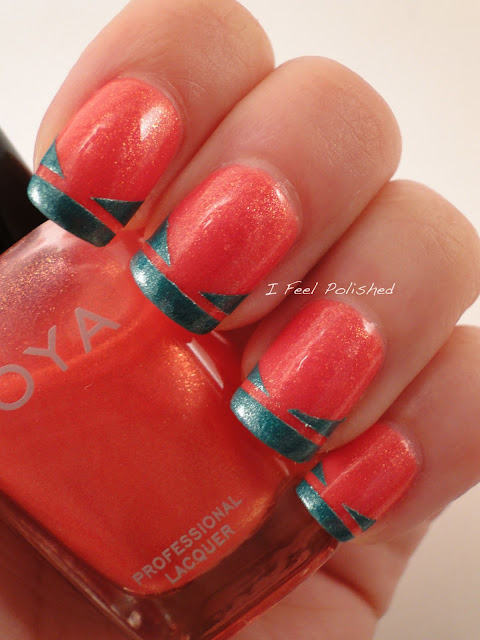 Funky French Tipped Nails