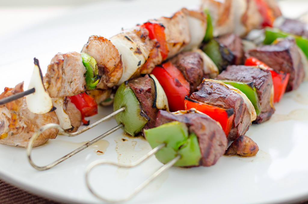 Beef Shish Kabobs on the Grill LEBANESE RECIPES