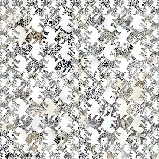 LonettA_Tangle-Mosaic-Project #11_2018_Mosaik3